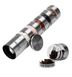 Moedor de Pimenta Temperos Sal e Graos 5 em 1 Manual Ceramica Biscuitt Spices Inox 1